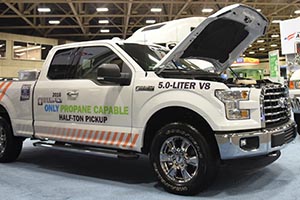 Ford's Propane Powered F-150 at the Government Fleet Expo and Conference
